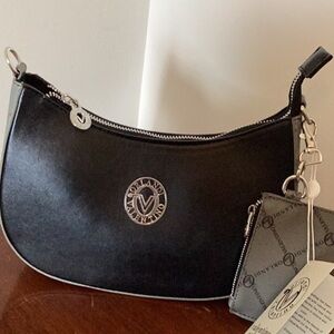SOLD-Valentino Orlandi Black Shoulder Bag